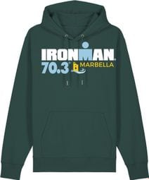 Sudadera con capucha Ironman 70.3 Marbella Verde