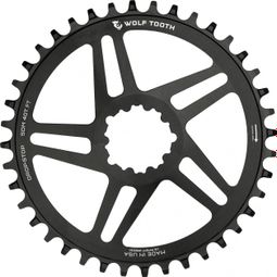 Plato de montaje directo Wolf Tooth para Sram Drop-Stop B negro