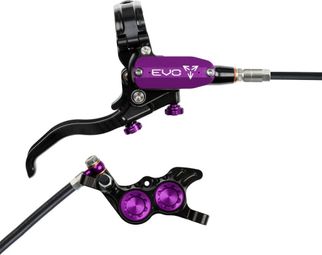 Hope Tech4 EVO GR4 Achterrem Zwart / Paars Standaard Slang