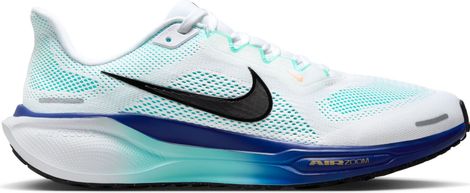 Nike Pegasus 41 Running Shoes, White/Blue, Men's