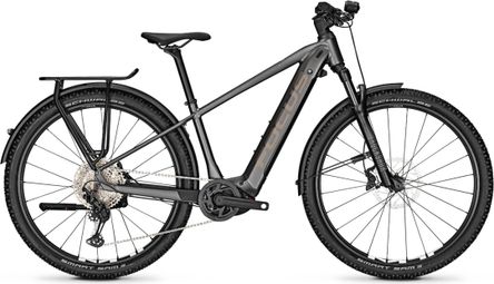 Focus Aventura² 6.9 Electric E-Bike with Shimano 12V 625Wh Battery, 29-inch Wheels, Gray