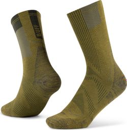 Buff CoolNet-sokken in kaki