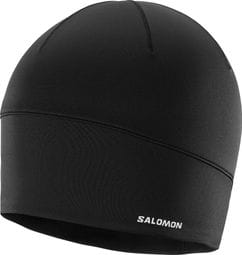 Salomon Active Black Microfleece Beanie