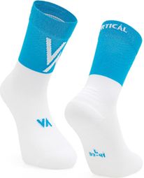 Chaussettes Vertical Mountain VA. Flash Run Blanc/Bleu