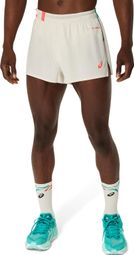 Asics Metarun Limited Series <strong>Split Short </strong> Beige Homme