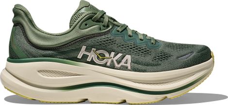 Chaussures Running Hoka Bondi 9 Vert Homme