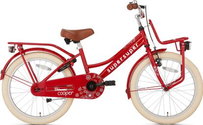 Vélo Enfant SuperSuper Cooper - 20 pouces - Rouge