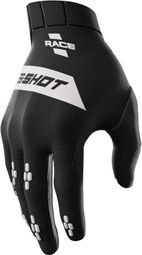 Shot Race Handschuhe für Erwachsene Schwarz