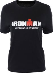 Ironman Stella Ella Kurzarm T-Shirt Schwarz Damen