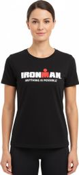 Ironman Stella Ella Zwart Korte Mouw T-shirt