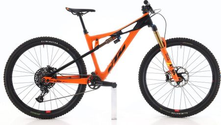 VTT KTM Prowler 291 Tout Suspendu 29 Pouces - Gris Alu - 12 Vitesses - Taille Adulte
