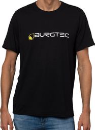 Burgtec Logo Korte Mouw T-shirt Zwart 