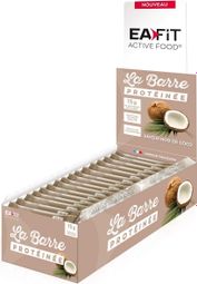 EAFIT Barre Protéinée Présentoir de 24 Barres de 46g - Noix de coco