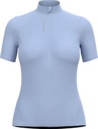 Odlo Zeroweight Performance Wool 125 Women's Short-sleeved Jersey Blue