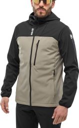 Heren Millet Seneca Shield Hoodie Beige/Zwart softshell jas