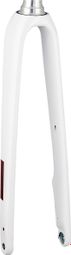 Fourche Rigide Trek pour Domane AL3D Blanc Crystal/Noir Matte