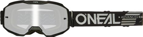 O'Neal B-10 Solid Black Goggle Silver Mirror Lens