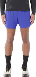Pantaloncini Salomon Sense Aero Stow 5in blu da uomo