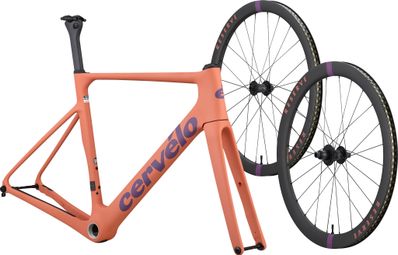 Kit Cervelo Soloist Tropic Sunset Frame + Reserve 42/49 TA Wielen