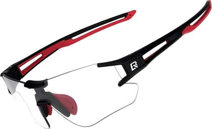 Photochromic glasses anti UV400 black and red