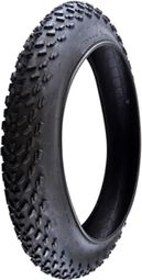 Pneu vtt 20x4.00 tr fat bike noir 33 tpi (102-406)