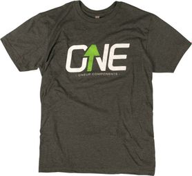 T-Shirt OneUp Logo Noir Heather