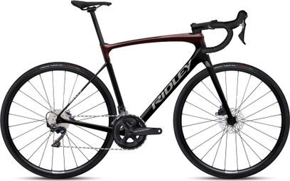 Ridley Fenix SLiC Bicicleta de carretera Shimano Ultegra 11S 700 mm Negro Solaris Rojo 2023