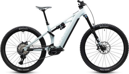 Cube Stereo Hybrid One77 HPC SLX 800 elektrische mountainbike met volledige vering, Shimano 12V, 800 Wh, Bosch 120 Nm, 29/27,5'', mintgrijs, 2027