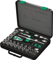 Wera-Jeu de cliquet Zyklop à emmanchement 1/2   métrique