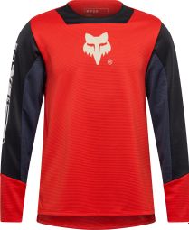 Fox Defend Elevated Junior Lange Mouw Jersey Rood