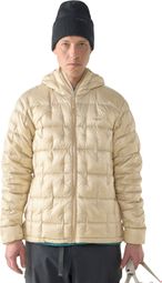 Doudoune à capuche Haglöfs Hede Down Beige Homme