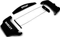 Oakley Airbrake Mx Clear Roll-Off Kit / Ref : 100-258-001