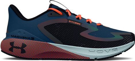 Chaussures Running Under Armour HOVR Machina 3 Storm Bleu Orange Homme
