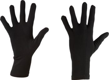 Icebreaker Oasis Merino Unterziehhandschuhe Schwarz