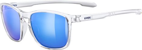 Uvex LGL 52 Transparent/Blue Mirrored Goggles