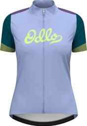 Odlo Heritage Essentials Women's Short Sleeve Jersey Blue/Multi