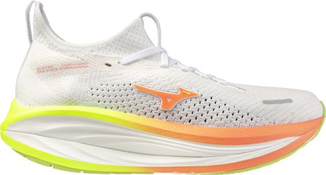 Zapatillas de running Mizuno Neo Vista 3 blancas/naranjas para mujer