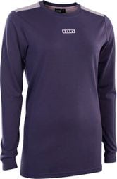 ION Langarm Trikot MTB Merino Schwarz Damen