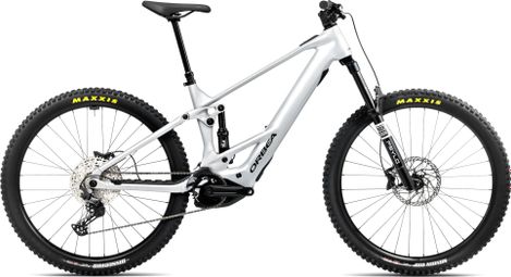 VTT Électrique Tout-Suspendu Orbea Wild ST H30 Shimano Deore 12V 600 Wh 29'' Argent Halo 2025