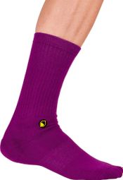 Burgtec Every Day Crew Toxic Barbie / Grape Socks