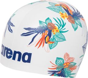 Arena Poolish Bathing Cap White Multi Color