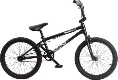 VELO BMX BARCODE LL ADULTE NOIR MAT 10 0KG 20 POUCES KHEBIKES