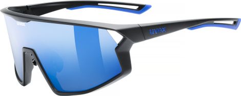 Lunettes Uvex Skyryse Noir/Bleu Miroir