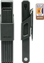 Antifurto pieghevole Hiplok Switch 105 nero + supporto