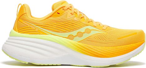 Chaussures Running Saucony Hurricane 24 Jaune/Blanc Femme