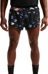 Nike AeroSwift Glam 2in Black Men's Split Shorts