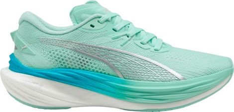 Chaussures Running Puma Deviate Nitro 3 Vert/Bleu Femme