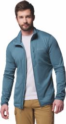Veste Polaire Columbia Essential Hike Grid Bleu — vue 6