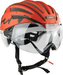 Casco Speedairo Aero-helm, oranje/wit