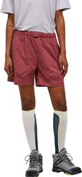 Peak Performance Outdoor Cargo-short voor dames, rood